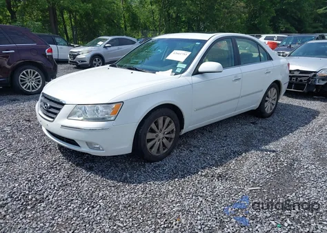 2009 Hyundai Sonata Limited V6 from USA, damaged, VIN 5NPEU46F59H404408